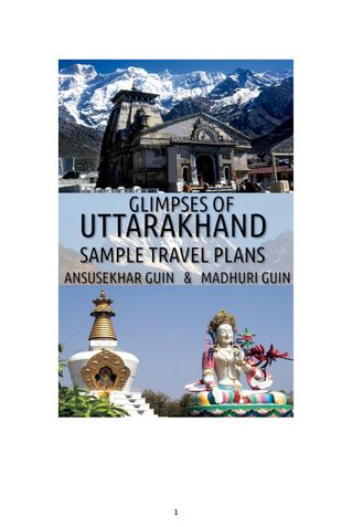 Glimpses of Uttarakhand with Sample Itinerary