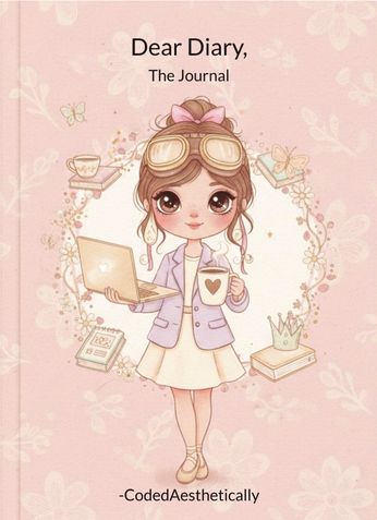 Aesthetic - Writing Journal: 120 Pages, Ruled, Paperback