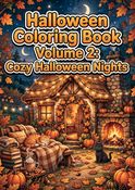 Spooky Cuties: Cute Halloween Coloring Book - Volume 2