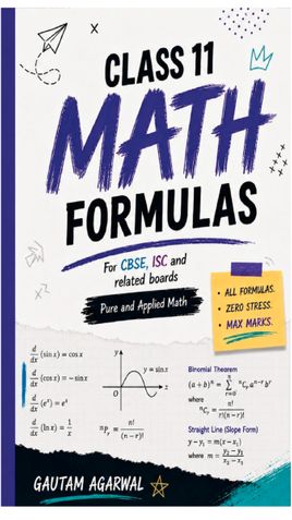 Class 11 Math Formulas