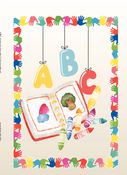 ABC Animals Doodle Coloring Book