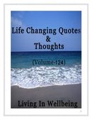 Life Changing Quotes & Thoughts (Volume 124)