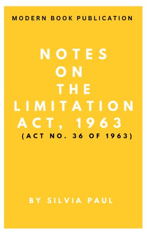 S. P. LAW NOTES SERIES ON LIMITATION ACT