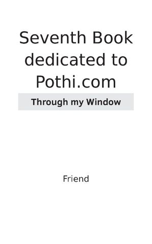 Seventh Book dedicated to Pothi.com