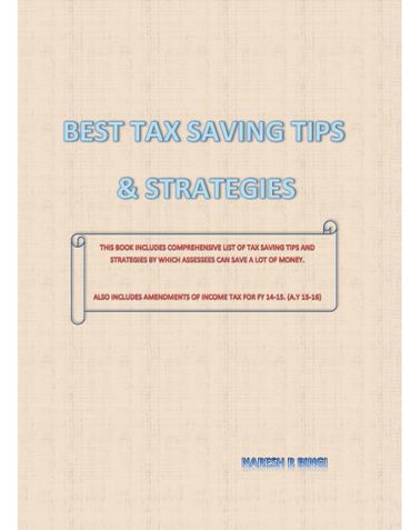 BEST TAX SAVING TIPS & STRATEGIES