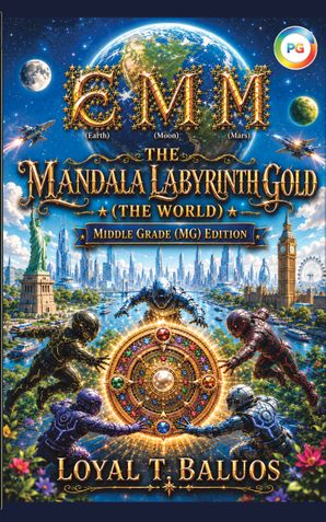 EMM (Earth) (Moon) (Mars) The Mandala Labyrinth Gold (The World) Middle Grade (MG) Edition