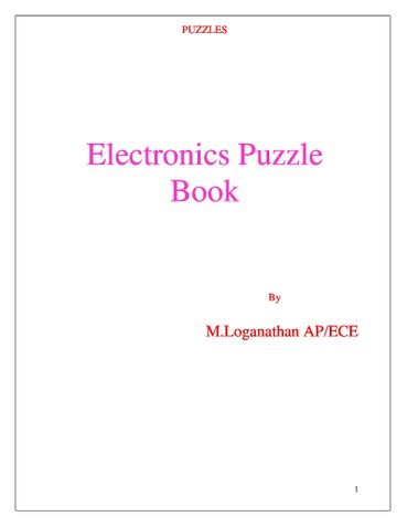 Basic Electronics Puzzle