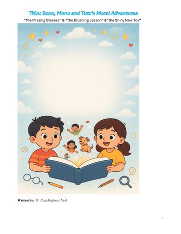 Sonu, Monu and Tutu’s Moral Adventures