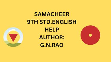 SAMACHEER 9STD.ENGLISH HELP