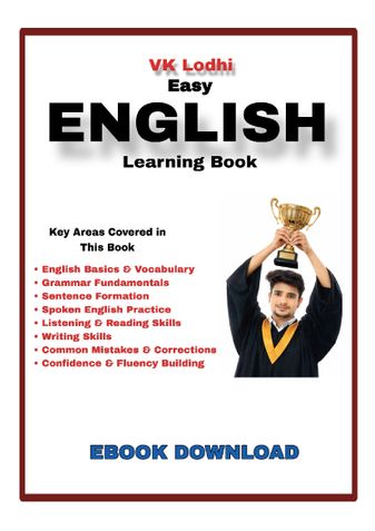 VK LODHI EASY ENGLISH LEARNING BOOK