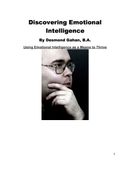 Discovering Emotional Intelligence