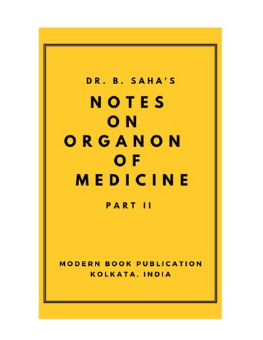 AN ESSENTIAL GUIDE TO ORGANON OF MEDICINE  Part -II