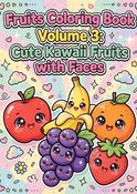 Kawaii Berry Friends Coloring Book - Volume 3