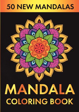 Mandala Coloring Book, 50 New Mandalas