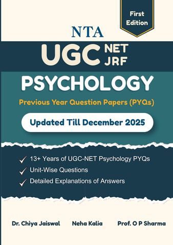 NTA UGC NET-JRF PSYCHOLOGY PYQs: Updated Till December 2025