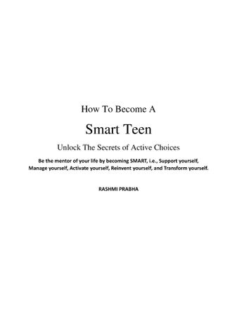 How To Become A SMART TEEN