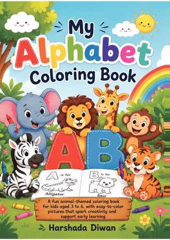 My First Alphabet Coloring Book