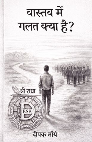 वास्तव मे गलत क्या हैं?