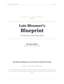 Late Bloomer's Blueprint
