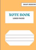 LINED NOTE BOOK