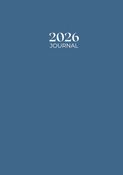 2026 Journal - Blue Hard cover