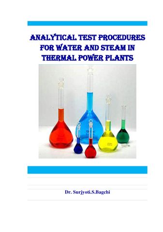 ANALYTICAL TEST PROCEDURES FOR WATER AND STEAM IN THERMAL POWER PLANTS