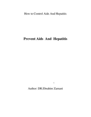 Prevent Aids  And  Hepatitis