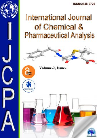 International Journal of Chemical and Pharmaceutical Analysis (IJCPA), Volume-2, Issue-1(October-December 2014)