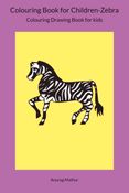 Colouring Book for Children-Zebra
