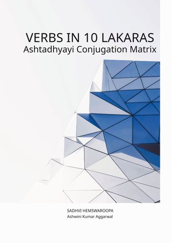 Verbs in 10 Lakaras Ashtadhyayi Conjugation Matrix