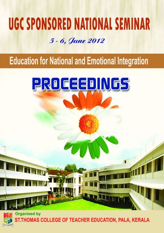 EDUCATION FOR NATIONAL AND EMOTIONAL INTEGRATION