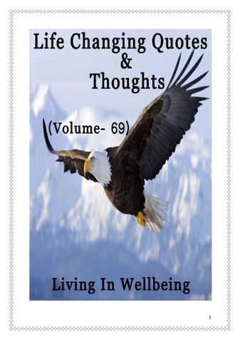 Life Changing Quotes & Thoughts (Volume 69)