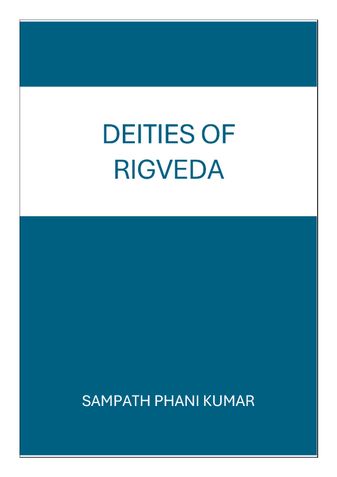DEITIES OF RIGVEDA
