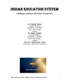 Indian Education System Challenges, Reforms and Future Perspectives