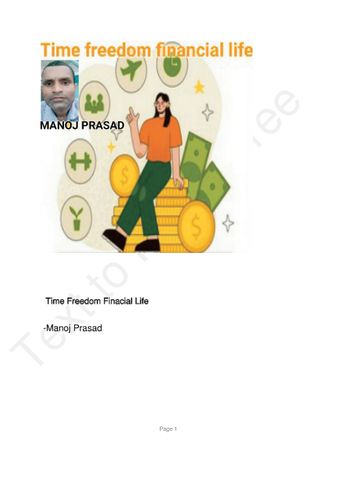 Time Freedom Financial Life