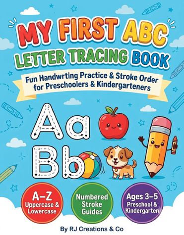 Alphabet Tracing Workbook for Kids