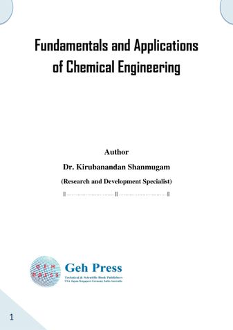 Fundamental and application of chemical engineering