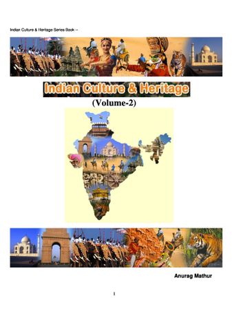 Indian Culture & Heritage Volume - 2