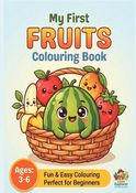 My First Fruits coloring book