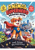 Animal Superheroes Coloring Book