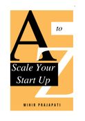 A to Z of Scale a Start Up