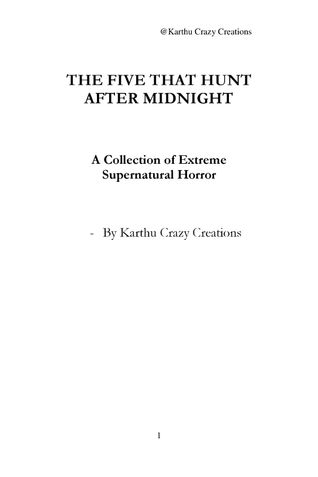 THE FIVE THAT HUNT AFTER MIDNIGHT