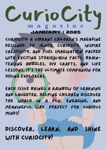 Curiocity Magazine January 2025 - A City Of Curious Minds