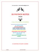 10+2 Easy Physics Notes