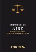 Suhashini AR's AIBE - Sure Suggestions & Complete preparation Guide