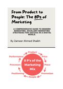 From Product to People: The 8Ps of Marketing