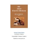 All about Charles Dickens