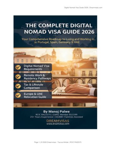 THE COMPLETE DIGITAL NOMAD VISA GUIDE 2026