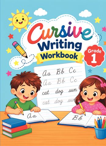 Cursive Writing Workbook for Grade 1