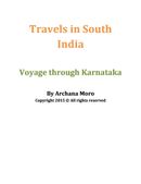 Travels in South India